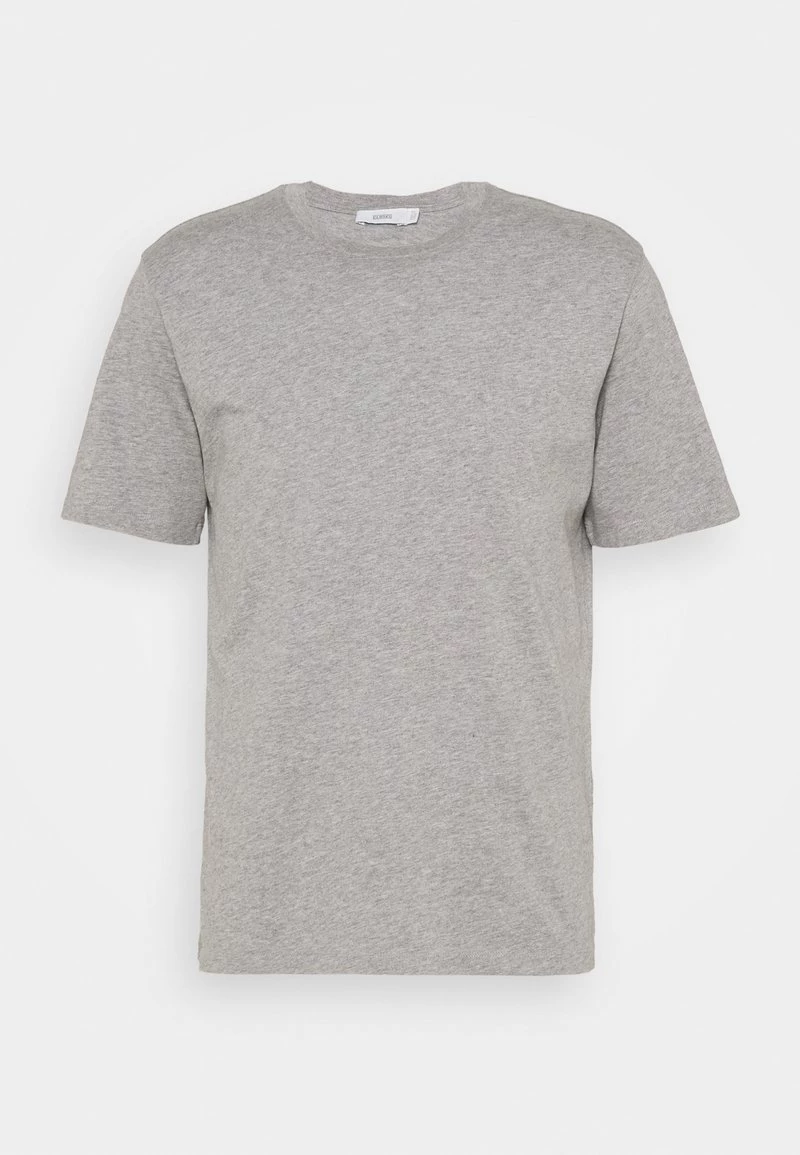 CLOSED ROUND NECK T Shirt Basique Light Grey Melange Homme 3 CLOSED ROUND NECK T Shirt Basique Light Grey Melange Homme