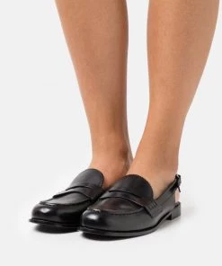 CLOSED Femme SLING BACK LOAFER Mocassins Black