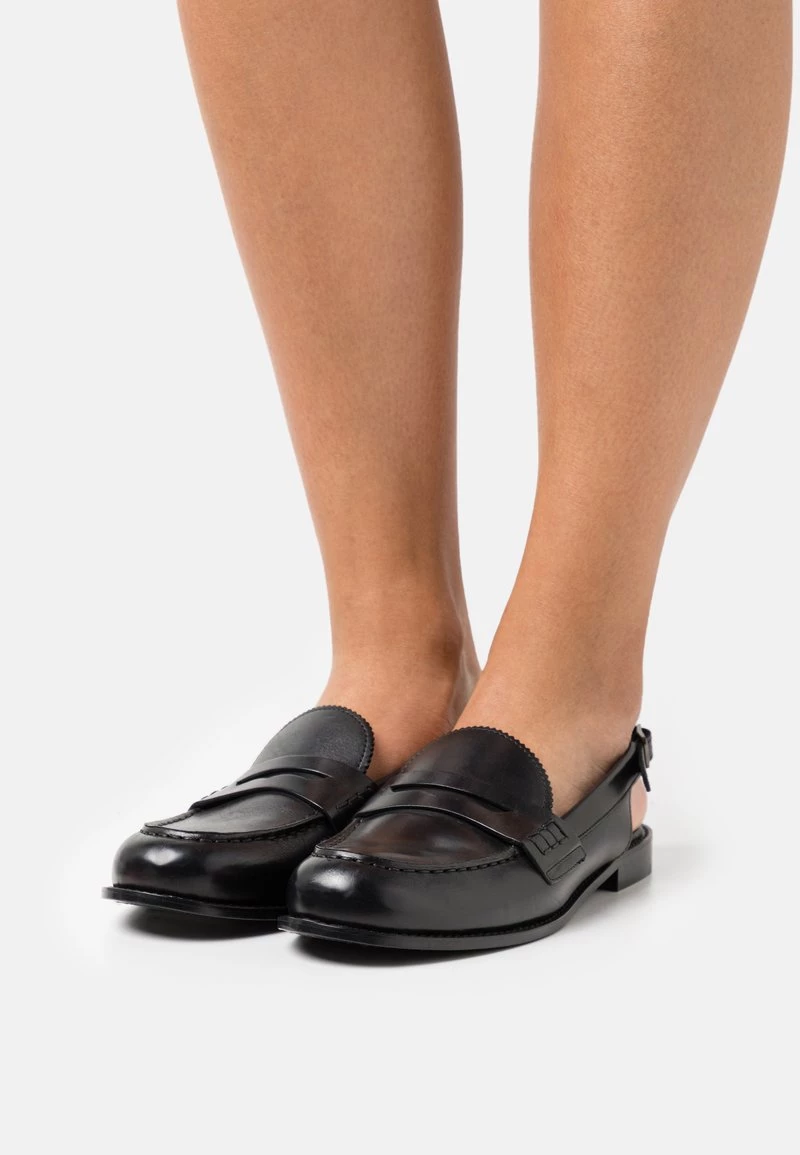 CLOSED Femme SLING BACK LOAFER Mocassins Black 3 CLOSED Femme SLING BACK LOAFER Mocassins Black