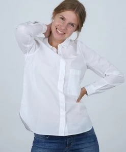 CLOSED CLASSIC Chemisier White Femme