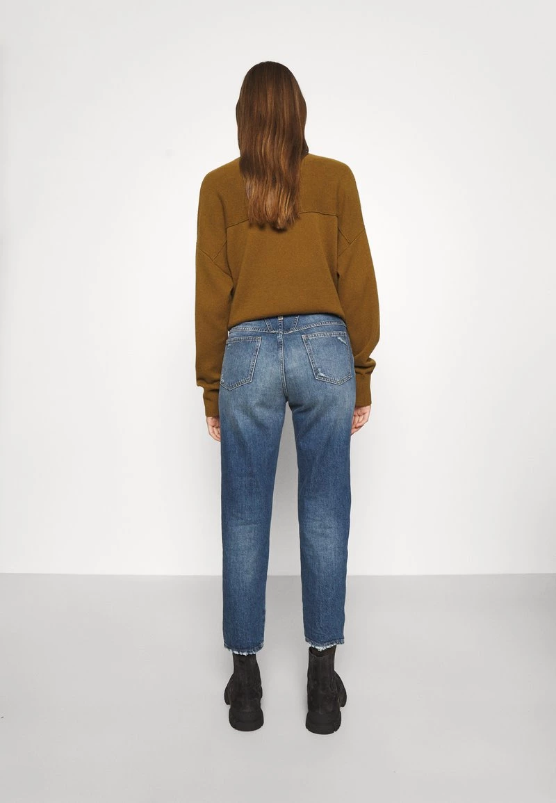 CLOSED PEDAL PUSHER Jean Boyfriend Dark Blue Femme 5 CLOSED PEDAL PUSHER Jean Boyfriend Dark Blue Femme – Image 3