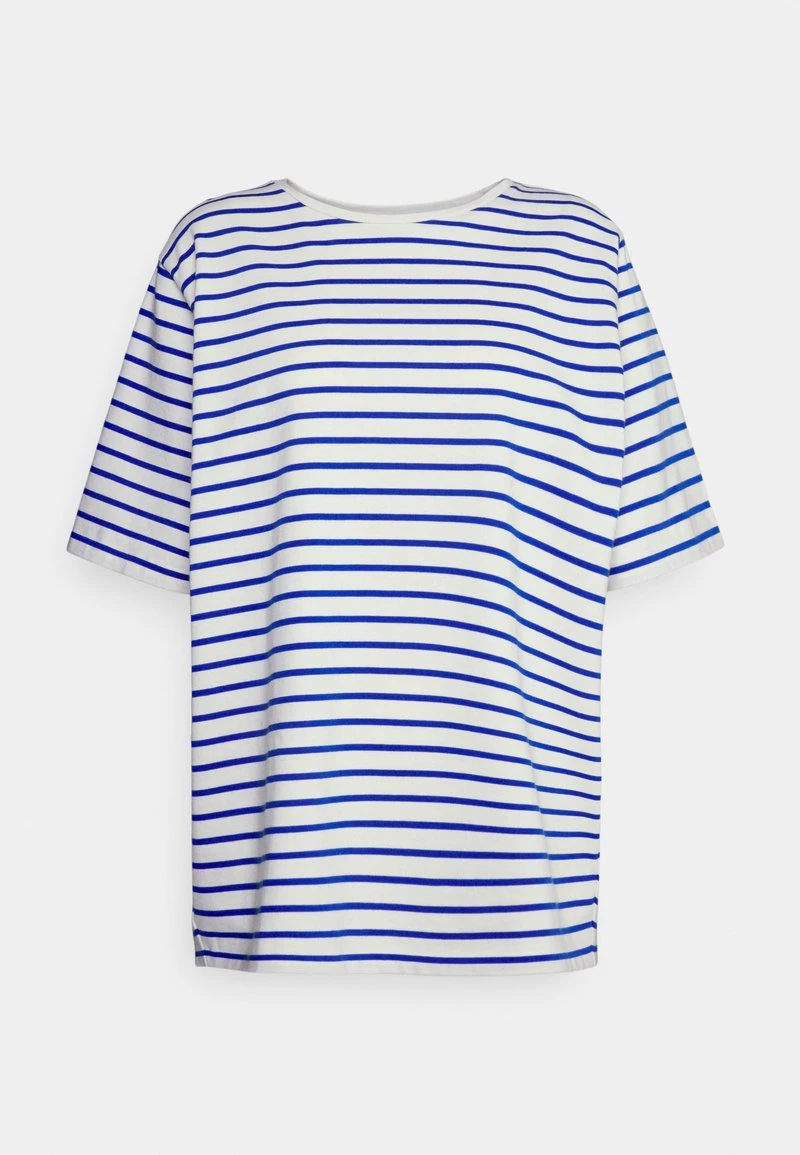 CLOSED Femme STRIPED O SHAPED TEE T Shirt Imprimé Sea Breeze 5 CLOSED Femme STRIPED O SHAPED TEE T Shirt Imprimé Sea Breeze – Image 3