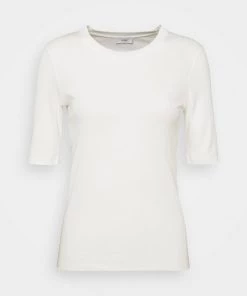 CLOSED CREW NECK T Shirt Basique Ivory Femme