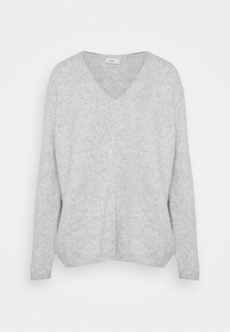CLOSED LONG SLEEVE Pullover Light Grey Melange Femme 7 CLOSED LONG SLEEVE Pullover Light Grey Melange Femme – Image 5