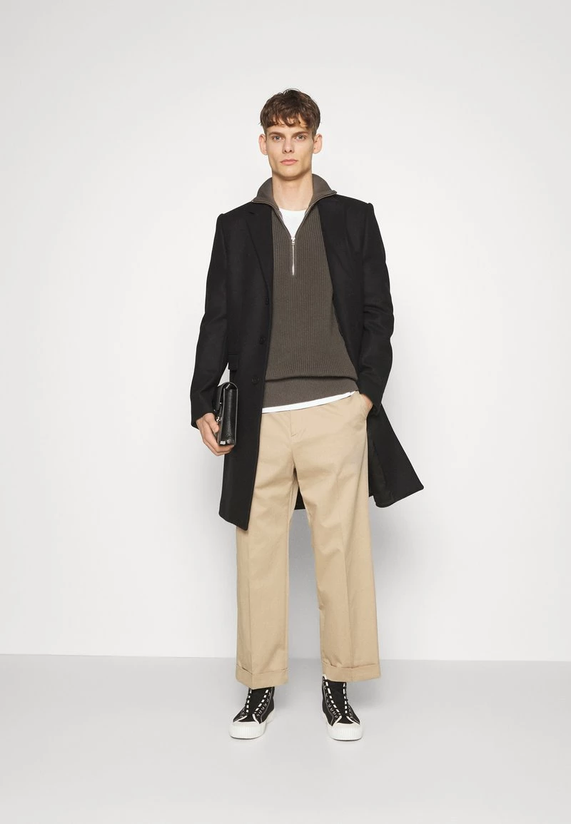 CLOSED ZIPPED JUMPER Pullover Dark Nickel Homme 4 CLOSED ZIPPED JUMPER Pullover Dark Nickel Homme – Image 2