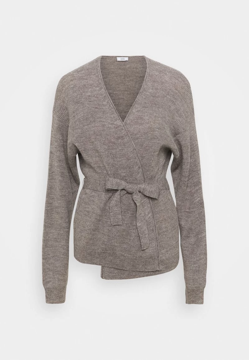 CLOSED Femme WOMEN´S WRAP CARDIGAN MIDI Gilet Grey Heather Melange 3 CLOSED Femme WOMEN´S WRAP CARDIGAN MIDI Gilet Grey Heather Melange
