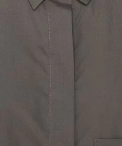 CLOSED CLASSIC Chemisier Dark Nickel Femme 7 CLOSED CLASSIC Chemisier Dark Nickel Femme -Promos CLOSED Magasin 8926fb3c24b245d1b6e54d5d21a64e35