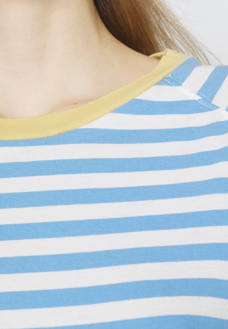 CLOSED Femme STRIPED RAGLAN T Shirt Imprimé Placid Blue 9 CLOSED Femme STRIPED RAGLAN T Shirt Imprimé Placid Blue – Image 7