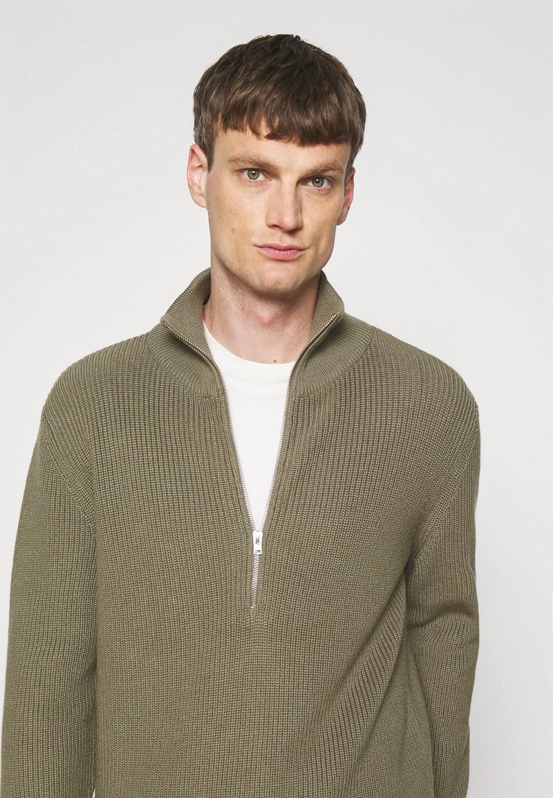 CLOSED ZIPPED JUMPER Pullover Pale Khaki Homme 6 CLOSED ZIPPED JUMPER Pullover Pale Khaki Homme – Image 4