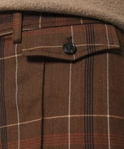 CLOSED VALERY Pantalon Classique Tawny Brown Femme -Promos CLOSED Magasin 8b27e6dc02e146869e4cd27ba9d18074