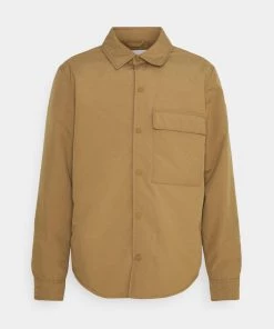 CLOSED Homme PADDED JACKET Veste Mi Saison Brown Oak