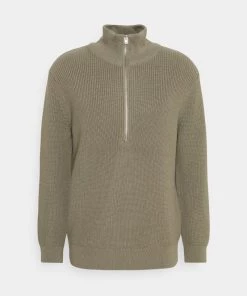 CLOSED ZIPPED JUMPER Pullover Pale Khaki Homme 12 CLOSED ZIPPED JUMPER Pullover Pale Khaki Homme -Promos CLOSED Magasin 90674168975048689d98e5a8b43dfb09