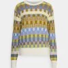 CLOSED Femme CREW CHECK JAQUARD Pullover Multi Color 1 CLOSED Femme CREW CHECK JAQUARD Pullover Multi Color -Promos CLOSED Magasin 912d2dfd2afc4543bc744a8190632a4a