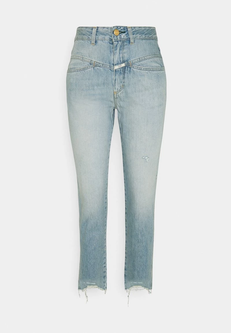 CLOSED PEDAL PUSHER Jean Boyfriend Mid Blue Femme 3 CLOSED PEDAL PUSHER Jean Boyfriend Mid Blue Femme