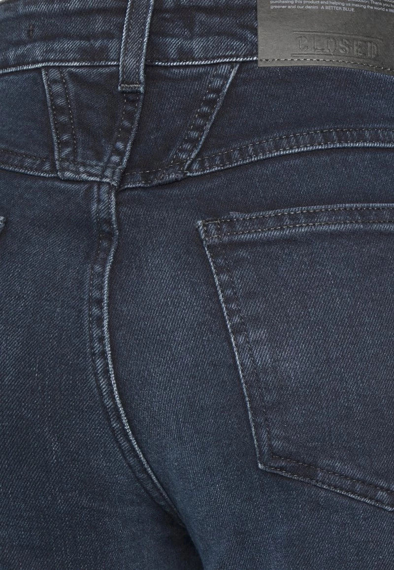 CLOSED PEDAL PUSHER Jean Slim Blue/black Femme 5 CLOSED PEDAL PUSHER Jean Slim Blue/black Femme â Image 3