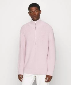 CLOSED Homme ZIPPED JUMPER Pullover Light Pink