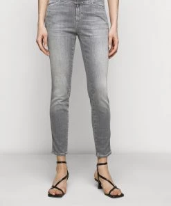 CLOSED PUSHER Jeans Skinny Mid Grey Femme