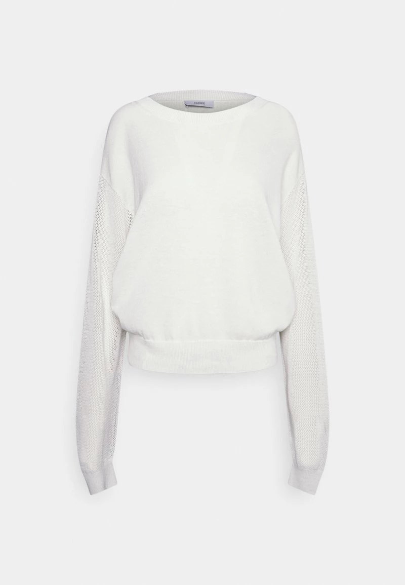 CLOSED Femme CREW NECK LONG SLEEVE Pullover Ivory 3 CLOSED Femme CREW NECK LONG SLEEVE Pullover Ivory