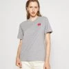 CLOSED Femme WOMEN'S T Shirt Basique Grey Heather Melange 1 CLOSED Femme WOMEN'S T Shirt Basique Grey Heather Melange -Promos CLOSED Magasin 97291055d7274164b1a9d5a5065b850a