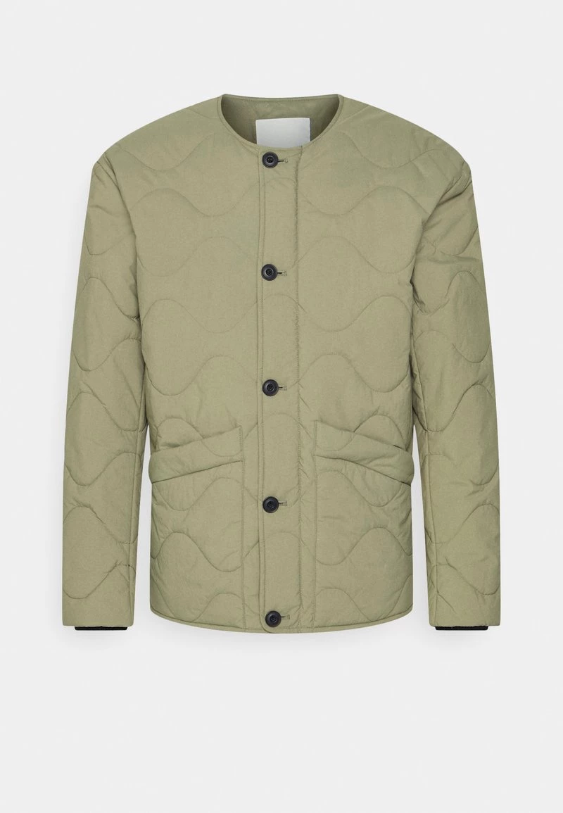 CLOSED Femme QUILTED LINER Veste Mi Saison Grey Olive 3 CLOSED Femme QUILTED LINER Veste Mi Saison Grey Olive