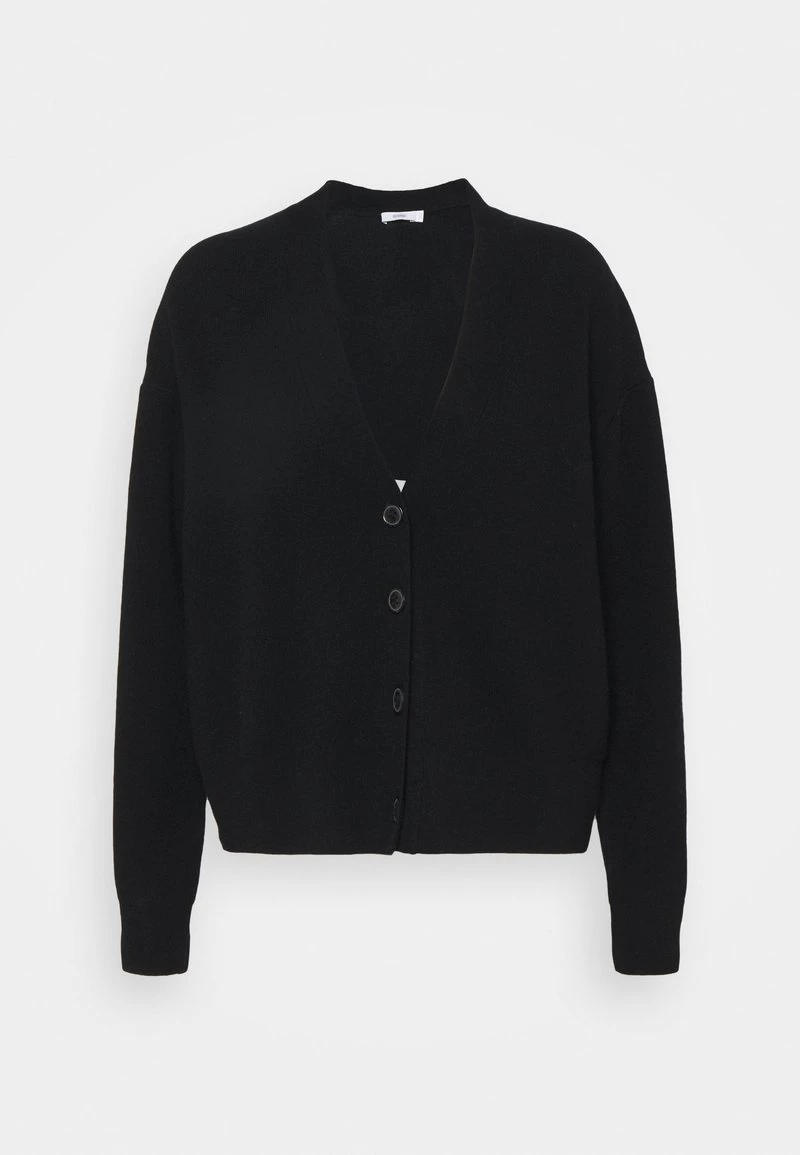 CLOSED WOMENS BUTTON UP CARDIGAN Gilet Black Femme 6 CLOSED WOMENS BUTTON UP CARDIGAN Gilet Black Femme â Image 4