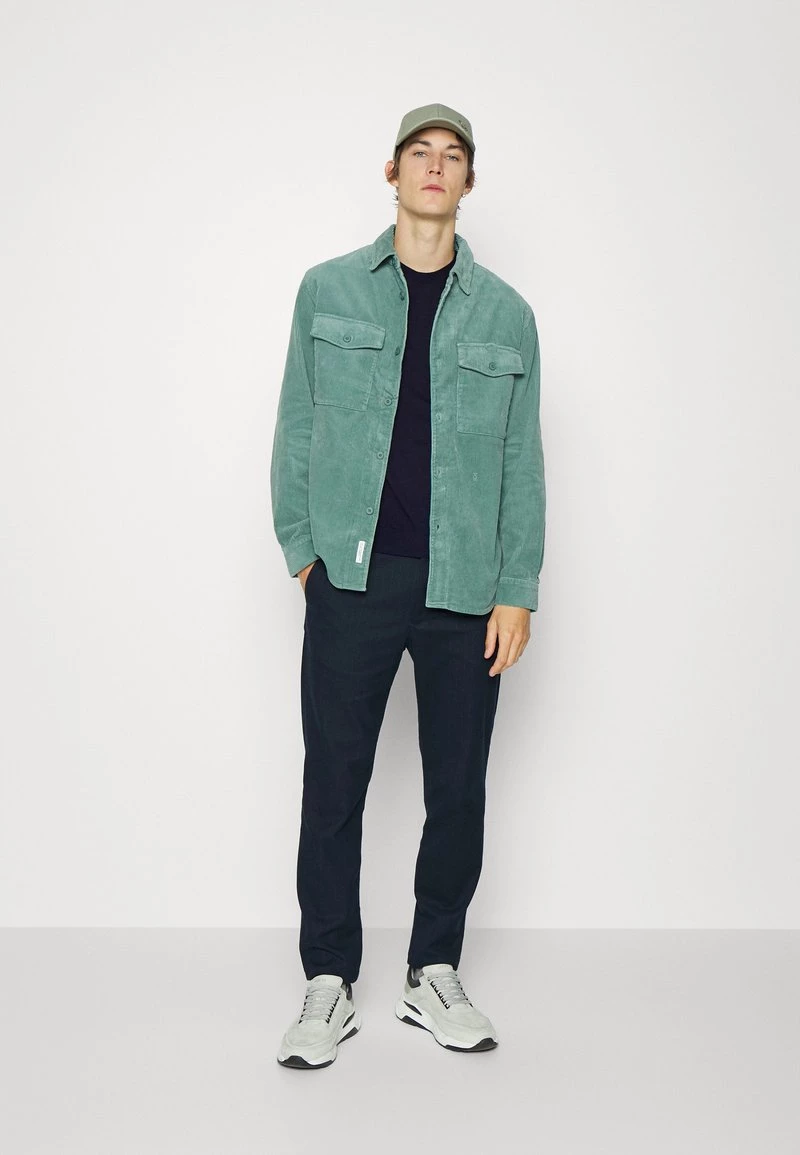 CLOSED Homme RAGLAN CREW NECK JUMPER Pullover Dark Night 4 CLOSED Homme RAGLAN CREW NECK JUMPER Pullover Dark Night – Image 2