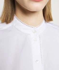 CLOSED Femme Chemisier White -Promos CLOSED Magasin 9f3b681d67c1495eb55e403bf09ddf6f