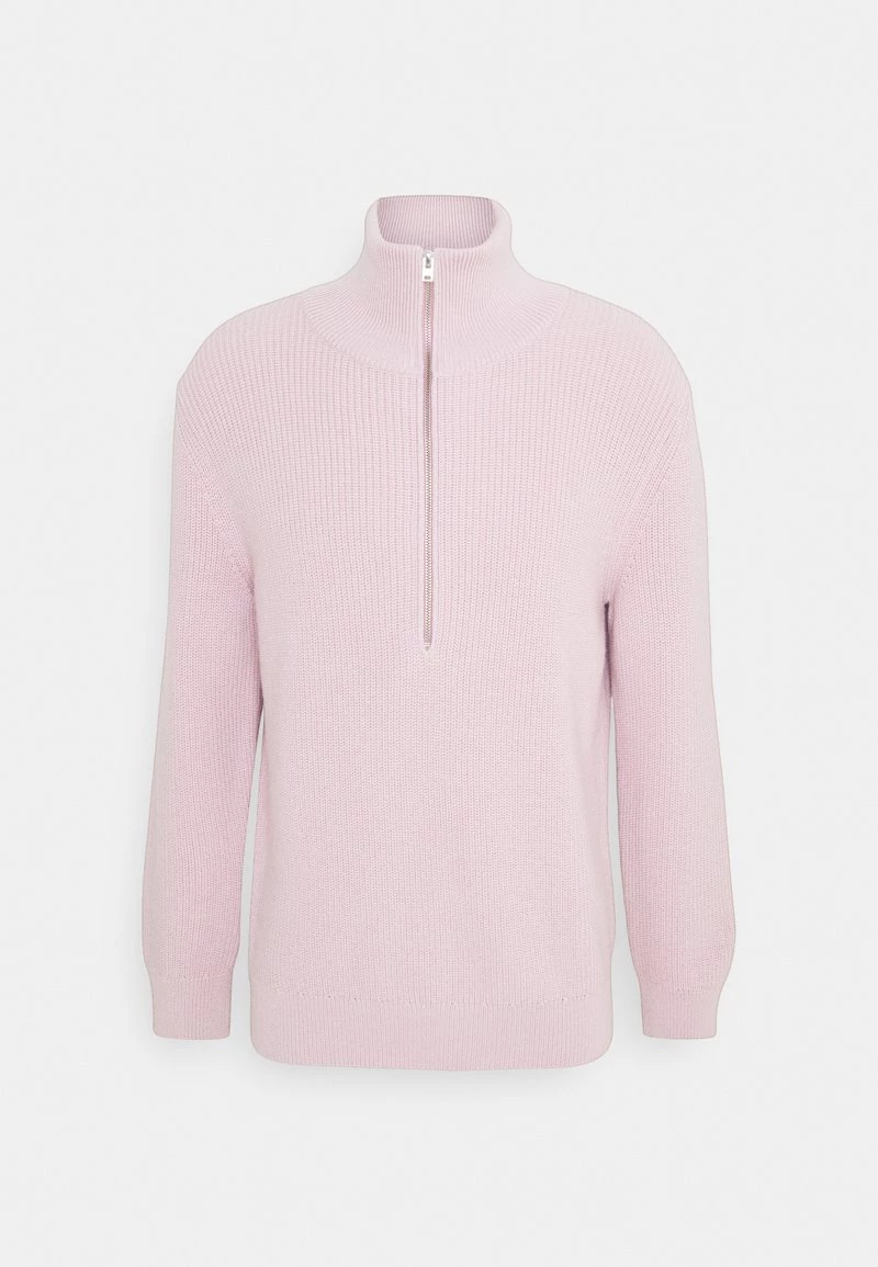 CLOSED Homme ZIPPED JUMPER Pullover Light Pink 8 CLOSED Homme ZIPPED JUMPER Pullover Light Pink – Image 6