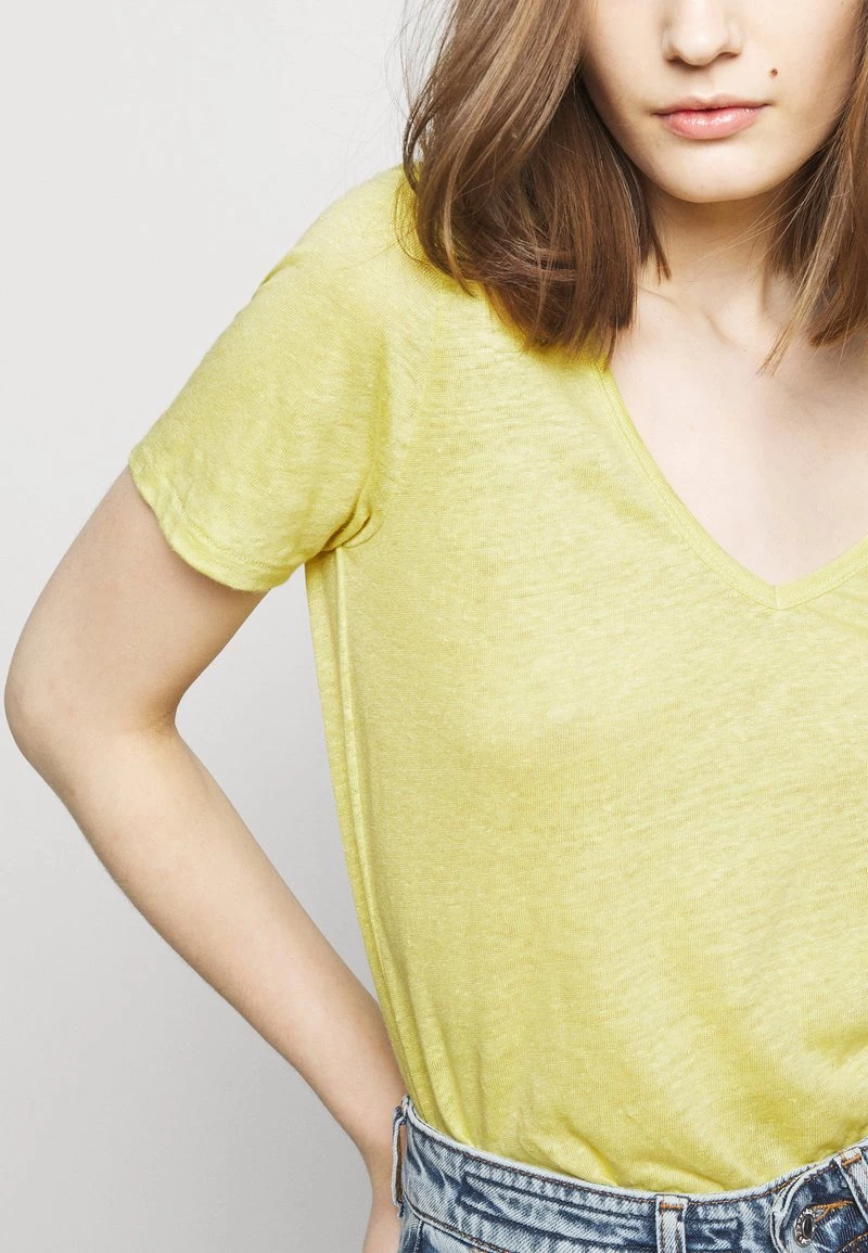 CLOSED WOMENS DELETION LIST T Shirt Basique Strong Mustard Femme 8 CLOSED WOMENS DELETION LIST T Shirt Basique Strong Mustard Femme – Image 6