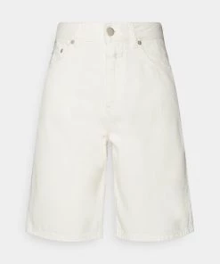 CLOSED Femme Short En Jean Creme