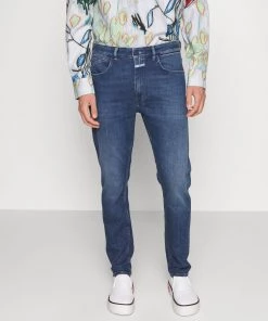 CLOSED COOPER TAPERED Jeans Fuselé Dark Blue Homme