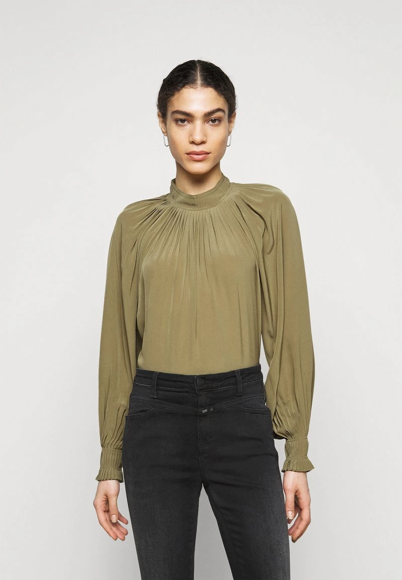 CLOSED BRAELYN Blouse Green Umber Femme 3 CLOSED BRAELYN Blouse Green Umber Femme