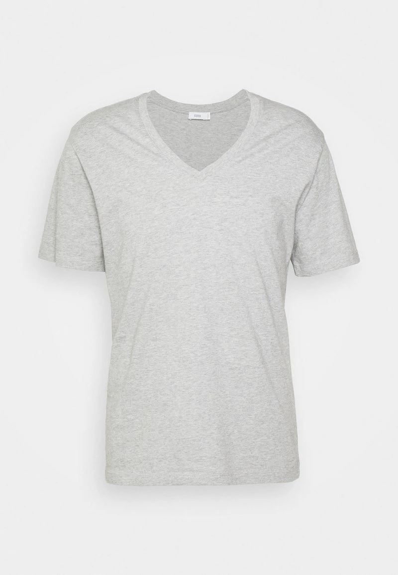 CLOSED VNECK T Shirt Basique Light Grey Melange Homme 7 CLOSED VNECK T Shirt Basique Light Grey Melange Homme – Image 5