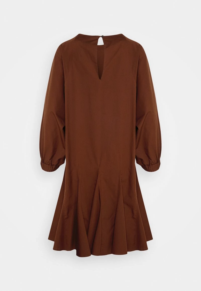 CLOSED Femme GODET DRESS Robe De Jour Brazil Nut 4 CLOSED Femme GODET DRESS Robe De Jour Brazil Nut – Image 2