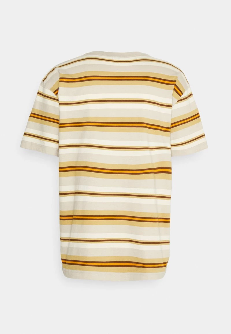 CLOSED T Shirt Imprimé Grain Beige Homme 4 CLOSED T Shirt Imprimé Grain Beige Homme – Image 2