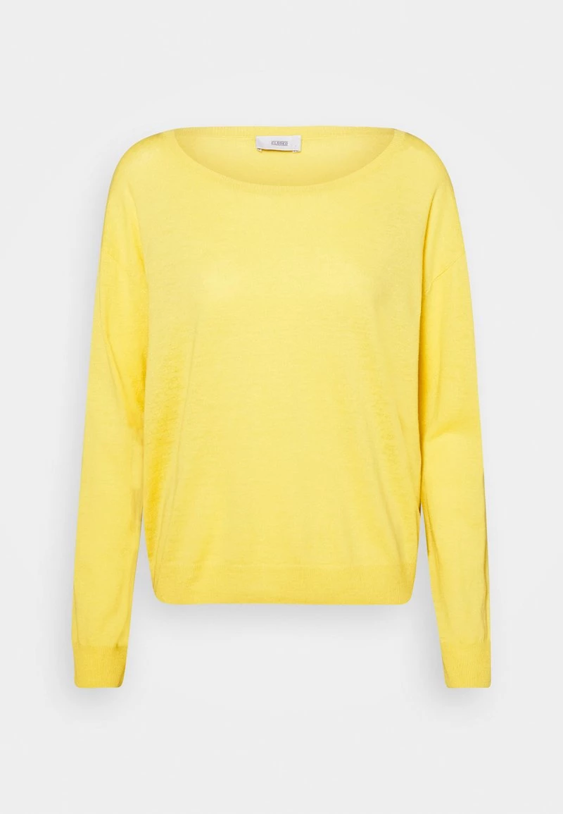 CLOSED Femme WOMENS Pullover Strong Mustard 3 CLOSED Femme WOMENS Pullover Strong Mustard