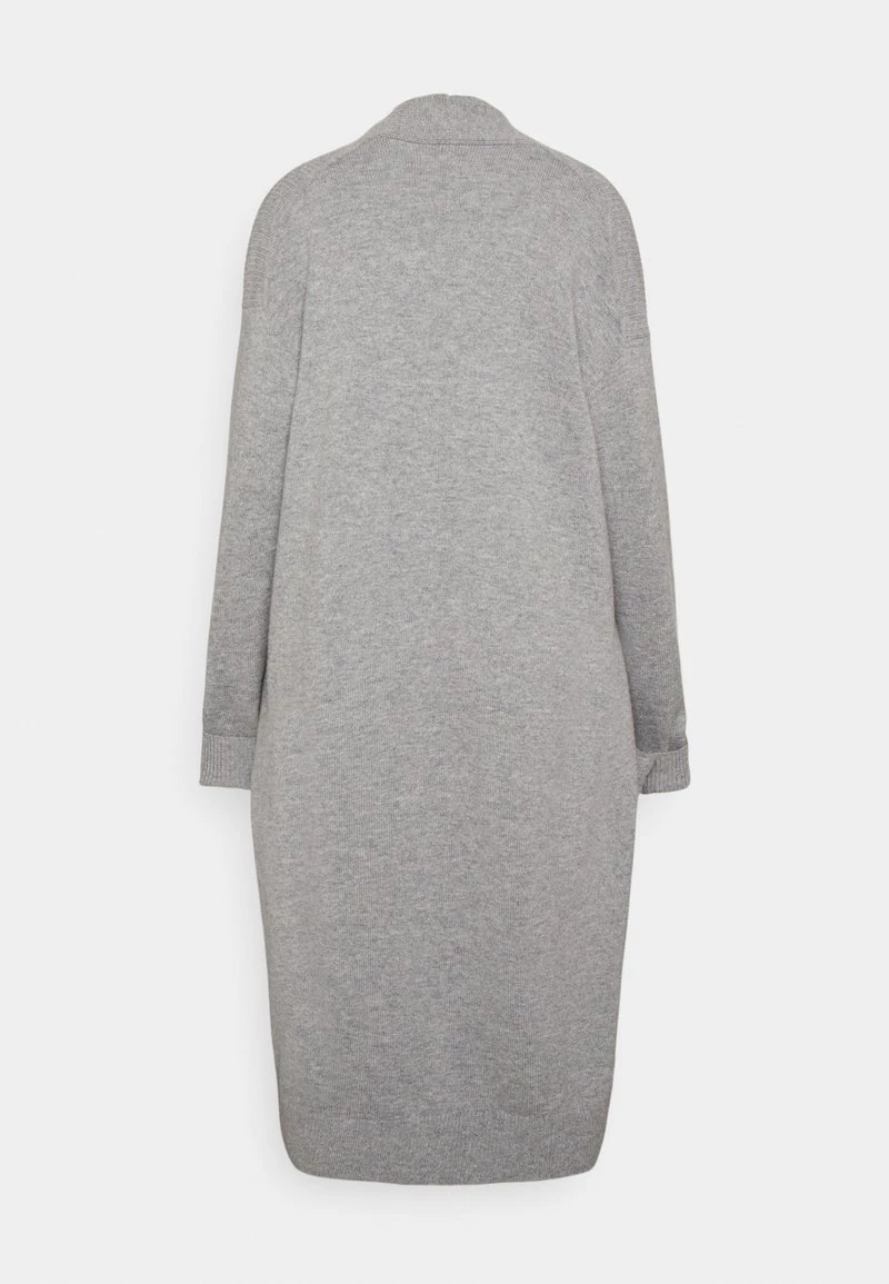 CLOSED Femme LONG CARDIGAN Gilet Grey Heather Melange 4 CLOSED Femme LONG CARDIGAN Gilet Grey Heather Melange – Image 2