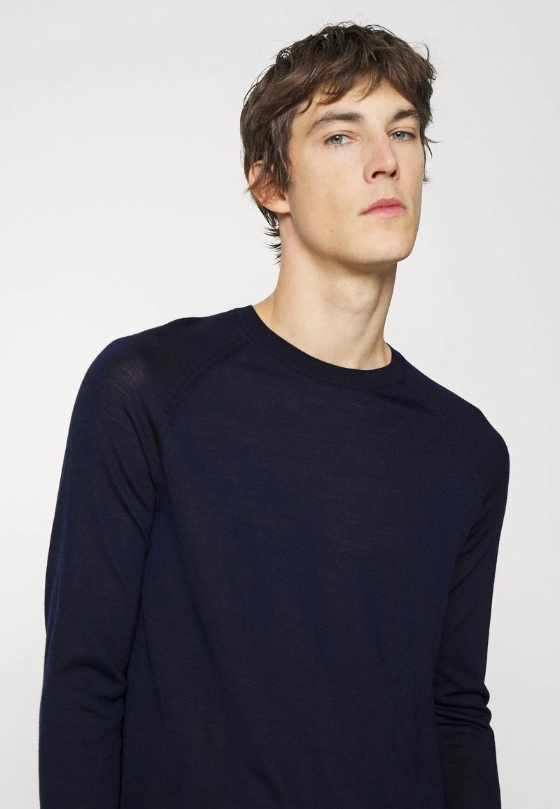 CLOSED Homme RAGLAN CREW NECK JUMPER Pullover Dark Night 6 CLOSED Homme RAGLAN CREW NECK JUMPER Pullover Dark Night – Image 4