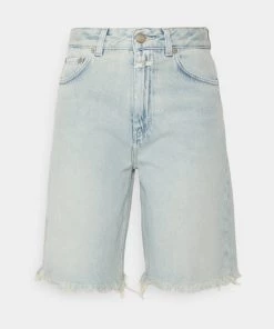 CLOSED STRAIGHT LEG Short En Jean Mid Blue Femme