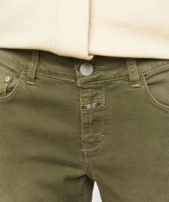 CLOSED Femme BAKER Jean Slim Green Umber 14 CLOSED Femme BAKER Jean Slim Green Umber -Promos CLOSED Magasin b03407a3539a42759e9495a95a283b43