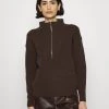 CLOSED Femme Pullover Brown 2 CLOSED Femme Pullover Brown -Promos CLOSED Magasin b0724272a6ee4d1492c8a6a4e6ca0777