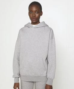 CLOSED Sweat à Capuche Grey Heather Melange Femme