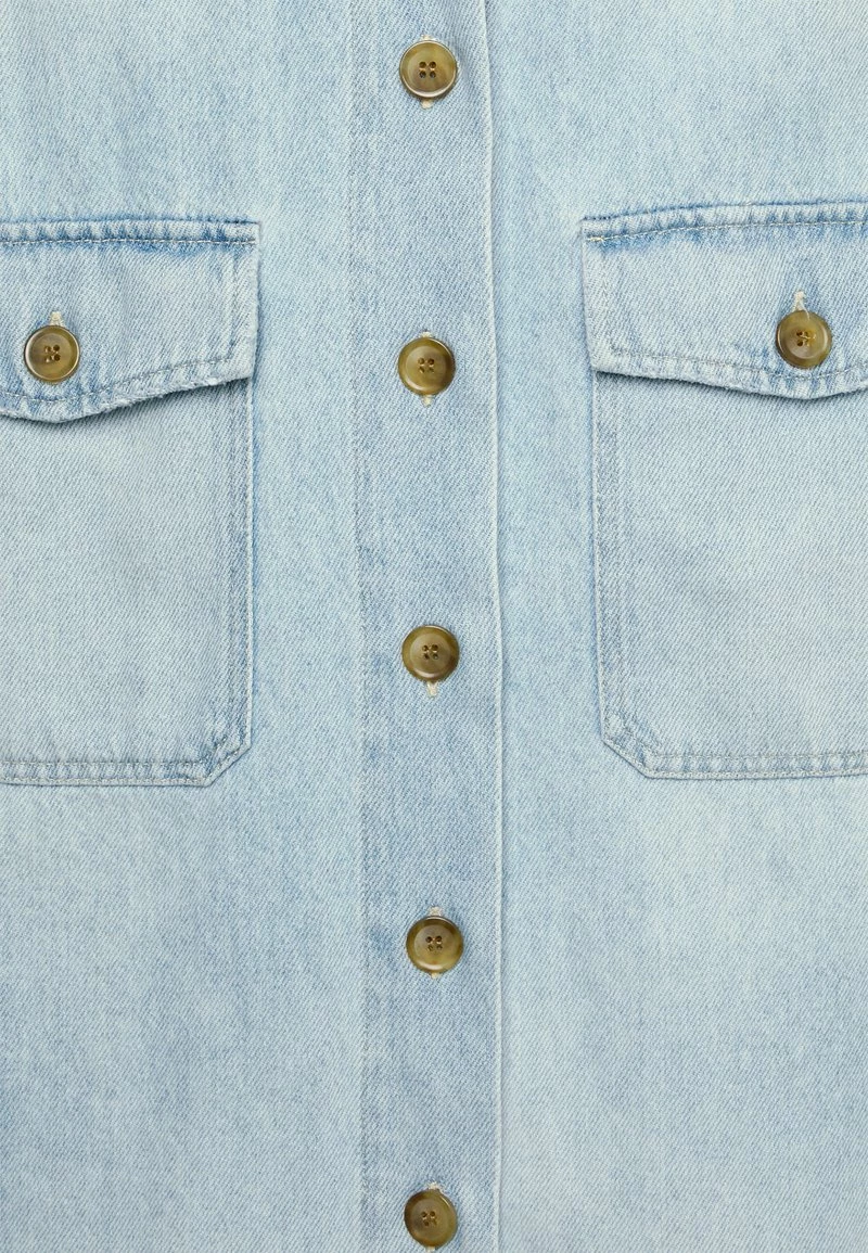 CLOSED SHACKET Veste En Jean Light Blue Femme 5 CLOSED SHACKET Veste En Jean Light Blue Femme – Image 3