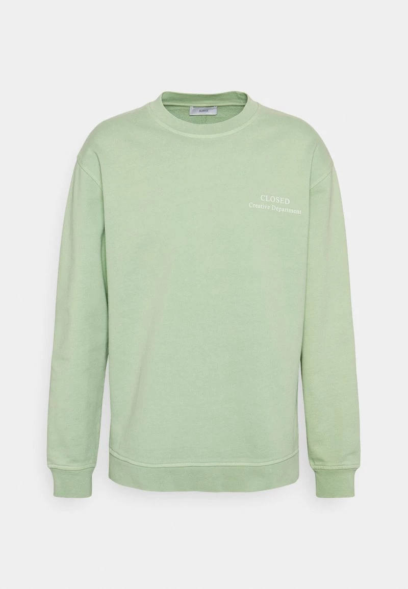 CLOSED Homme CREWNECK Sweatshirt Summer Mint 3 CLOSED Homme CREWNECK Sweatshirt Summer Mint