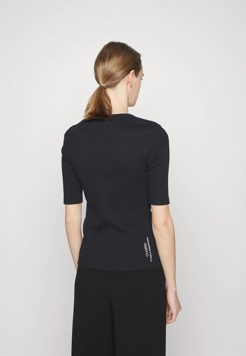 CLOSED Femme T Shirt Basique Black 5 CLOSED Femme T Shirt Basique Black – Image 3