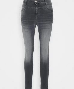 CLOSED PUSHER Jeans Skinny Mid Grey Femme