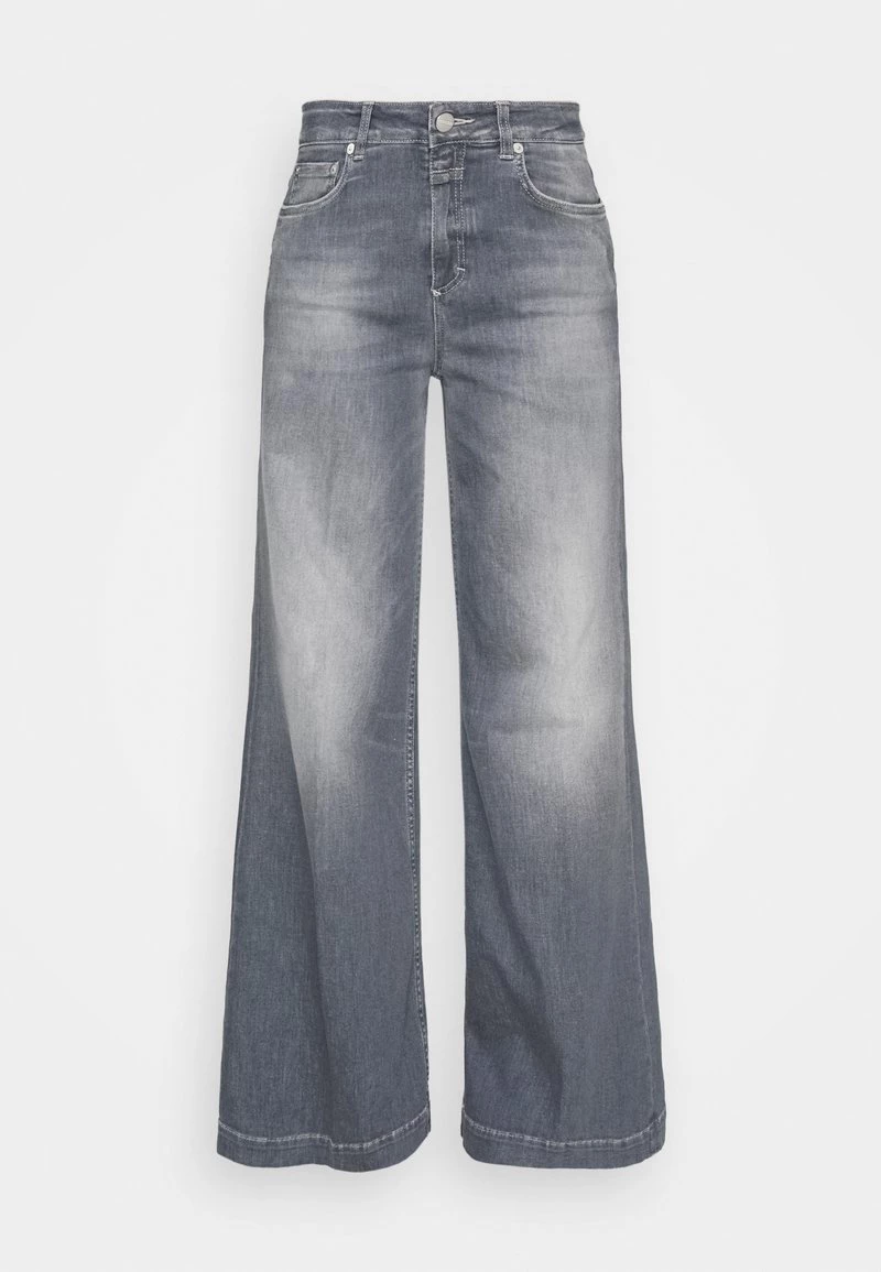 CLOSED GLOW UP Jean Flare Mid Grey Femme 7 CLOSED GLOW UP Jean Flare Mid Grey Femme – Image 5