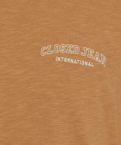 CLOSED COLLEGE T Shirt Basique Wild Honey Homme 7 CLOSED COLLEGE T Shirt Basique Wild Honey Homme -Promos CLOSED Magasin b7f49696b4814330b7e31916b8ccd118