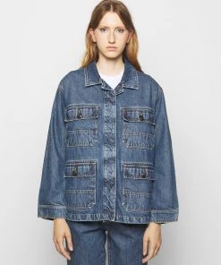 CLOSED DEAR Veste En Jean Mid Blue Wash Femme