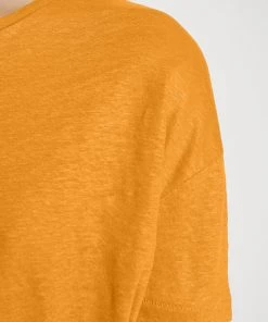 CLOSED SHORTSLEEVED T Shirt Basique Gold Earth Femme 11 CLOSED SHORTSLEEVED T Shirt Basique Gold Earth Femme -Promos CLOSED Magasin b9c5dea8dee34489a435ea6ce3359271